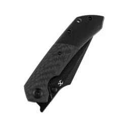 Kansept Fenrir Folding Knife Twill Carbon Fiber/Black Titanium Handle S35VN Plain Black Blade K1034A4 -White Mountain Knives Shop cf891e6e 702e 4c0d b3d6 98c06710f49b 24143.1656011943