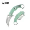 Kubey Wrath Folding Knife Jade G10 Handle 14C28N Karambit Plain Edge Beadblast Finish KU261I 1 Kubey Wrath Folding Knife Jade G10 Handle 14C28N Karambit Plain Edge Beadblast Finish KU261I -White Mountain Knives Shop d8c551c8 9b9c 43c3 b45d 2e039923e62d 89518.1717788565