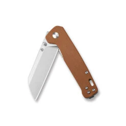QSP Penguin Folding Knife Brown Micarta Handle D2 Plain Edge 2 Tone Satin Finish QS130-J -White Mountain Knives Shop e3da3eae 415c 4e1f b698 1caba8e85860 75511.1619804563