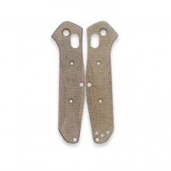 Flytanium Scales For Benchmade Mini Osborne 945 Green Canvas Micarta FLY-853
