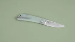 Exclusive Real Steel Luna Lite Slip Joint Knife Natural Jade G10 Handle Plain Edge D2 Blade 7015 -White Mountain Knives Shop f77fca76 eff0 44a0 90db b9b1f39069e2 99396.1592565175