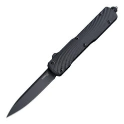 Hogue Counterstrike OTF Auto Knife Black Aluminum/G10 Handle 20CV Drop Point Plain Black Blade 34870