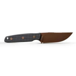 Vosteed Mink Fixed Blade Knife Black Micarta Handle 14C28N Plain Copper Dune Blade D0106 -White Mountain Knives Shop mink D0106 3 69476.1751451660