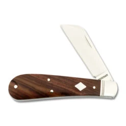 RoseCraft Lick Creek Loom Fixer Folding Knife Brown Rosewood Handle D2 Sheepsfoot Plain Edge RCT025-ROW 10 RoseCraft Lick Creek Loom Fixer Folding Knife Brown Rosewood Handle D2 Sheepsfoot Plain Edge RCT025-ROW -White Mountain Knives Shop rct 1 07236.1733787713