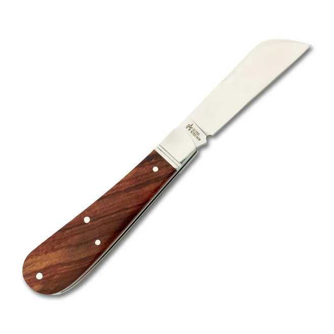RoseCraft Lick Creek Loom Fixer Folding Knife Brown Rosewood Handle D2 Sheepsfoot Plain Edge RCT025-ROW 3 RoseCraft Lick Creek Loom Fixer Folding Knife Brown Rosewood Handle D2 Sheepsfoot Plain Edge RCT025-ROW
