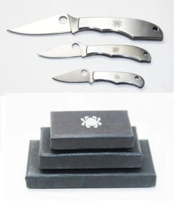 Spyderco Bug Set 3 Knives The Bug, Honeybee, Grasshopper C133P C137P & C138P