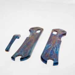 Piratech Knife Scales Entropic Anodized (Lighting) Titanium -White Mountain Knives Shop s l1600 1 57735.1706211462